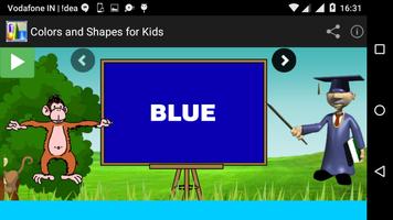 Colors and Shapes for Kids स्क्रीनशॉट 1