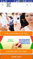 Voter Card and Pan Card Get capture d'écran 1