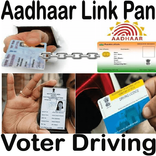 Aadhaar Link Pan Voter Driving