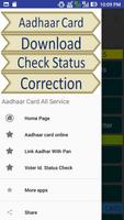 Aadhaar Card All Service capture d'écran 1