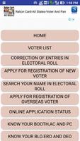 Ration Card-All States-Voter And Pan capture d'écran 1