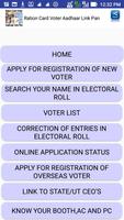 Ration Card Voter Aadhaar Link Pan syot layar 2