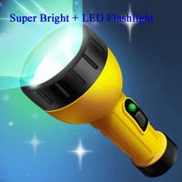 Super Bright + LED Flashlight الملصق