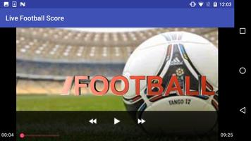 Live Football Score capture d'écran 3