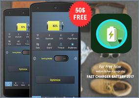 Fast Battery & Battery Life Saver 2018 تصوير الشاشة 1