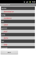 Czech Danish Dictionary syot layar 2