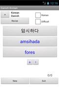 Korean Danish Dictionary imagem de tela 1