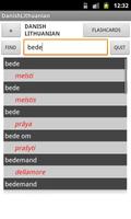 Lithuanian Danish Dictionary постер