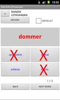 Lithuanian Danish Dictionary screenshot 1