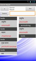Nepali Danish Dictionary Affiche