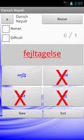 Nepali Danish Dictionary capture d'écran 1