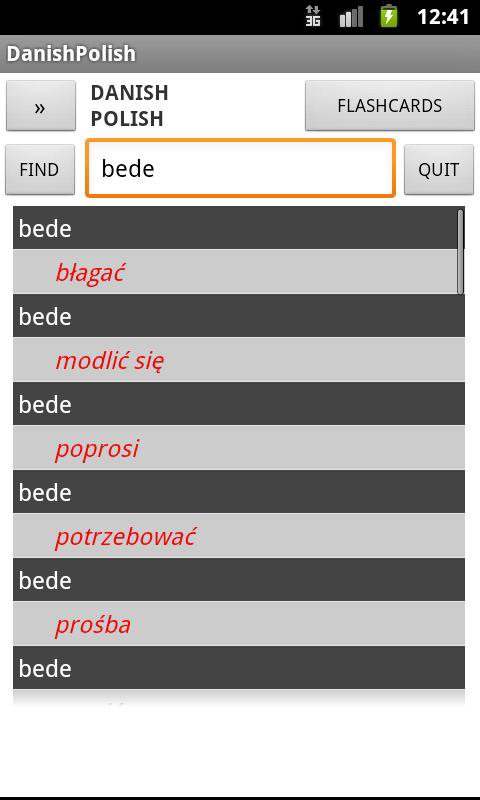 Polish Danish Dictionary APK for Android Download