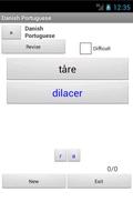 Portuguese Danish Dictionary تصوير الشاشة 1
