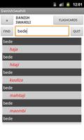 Swahili Danish Dictionary Affiche