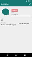 QuickChat Beta - Discover, Chat & Share (Unreleased) capture d'écran 3