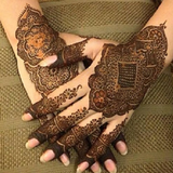 Hand+Finger Mehndi Designs ikona