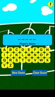 Hangman Soccer Players screenshot 2