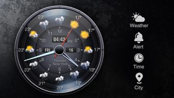 Wetter auf dem Handy-Bildschirm Screenshot 1