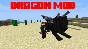 Dragon Mod For Minecraft PE постер