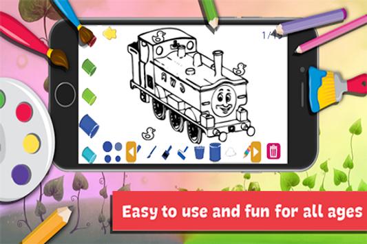 App Drawing Coloring Thomas Train Friends By Fans For Android Apk Download - how to draw roblox fans for android apk download