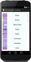 Tüm Gazeteler ve Haberler スクリーンショット 1