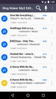 Ring Maker: MP3 Editor постер