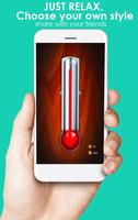 Thermometer app eco Affiche