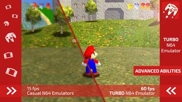 Turbo Emulator for N64 Affiche