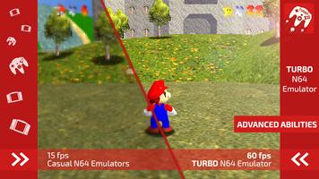 Turbo Emulator for N64 الملصق