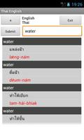 English Thai Dictionary Affiche