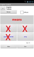 English Turkish Dictionary syot layar 2