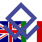 English Italian ikon