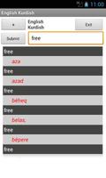 Kurdish English dictionary 海报