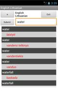 English Lithuanian Dictionary Cartaz