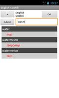 Swahili English Dictionary پوسٹر