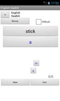 Swahili English Dictionary captura de pantalla 1