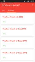 Vodafone India ussd commands captura de pantalla 2