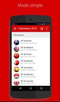 Fórmula Calendario 2015 PRO capture d'écran 3