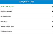 برنامه‌نما Latest Funny Jokes- chutkule عکس از صفحه