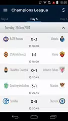 Scores of Champions League APK download