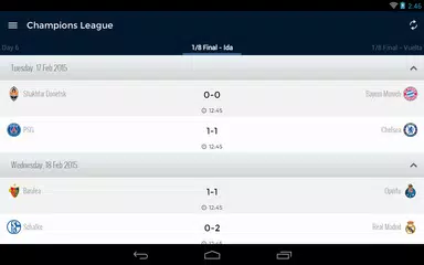 Scores of Champions League APK download