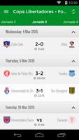Copa Libertadores - App Futbol 截图 1