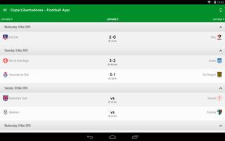 Copa Libertadores - App Futbol 截图 3
