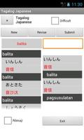 Filipino Japanese Dictionary capture d'écran 2