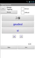 Filipino Korean Dictionary syot layar 1