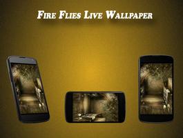 Fireflies Live Wallpaper capture d'écran 1