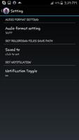 Audio Recorder - Lite screenshot 1
