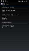 Audio Recorder - Lite スクリーンショット 1