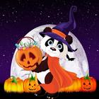 Halloween Panda أيقونة
