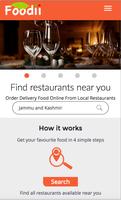 Foodii - Food Order & Delivery Affiche